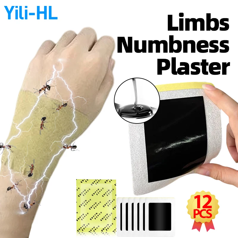 

Numbness Limb Treatment Patch Joint Muscle Soreness Numb Pain Relief for Finger Hand Foot Numbing Herbal Medicine Plaster