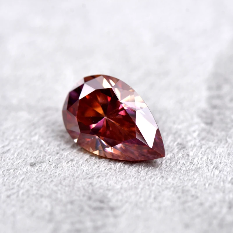 Pear Cut Moissanite Gemstone - Image 4