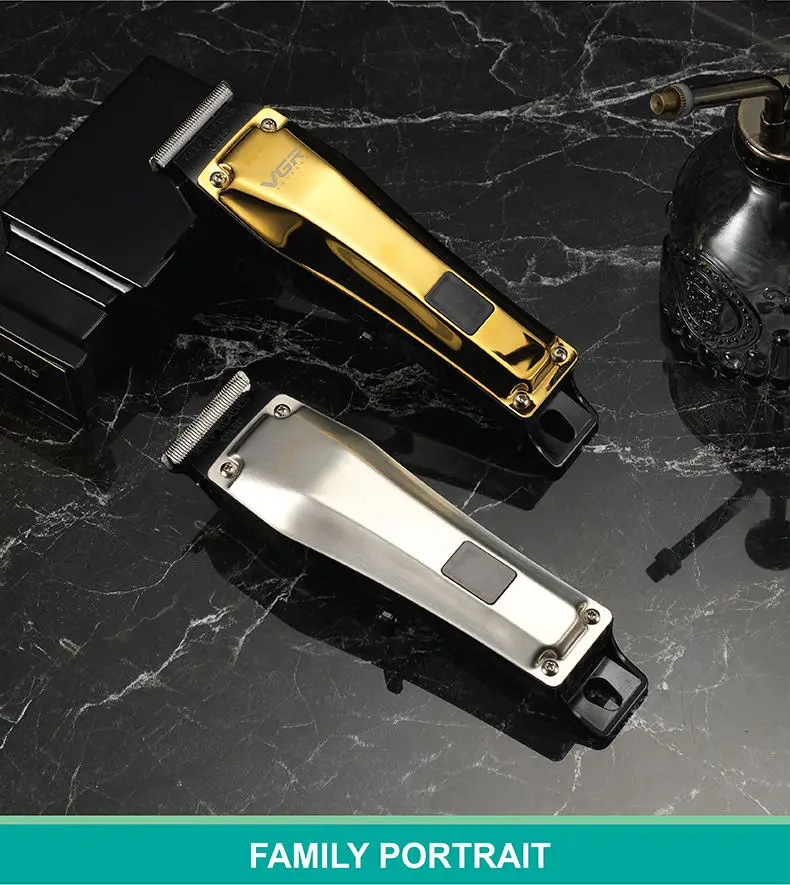 ماكينة قص الشعر الكهربائية القابلة لإعادة الشحن عب...