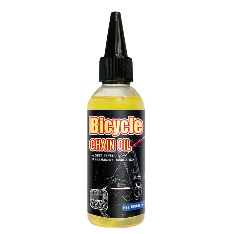 100ml Durable Bicycle Maintenance Lubricant Mountain Bike Lubricating Oil Antirust Grease Performance Chain Maintenance Oil bicycle chain washer cleaning tool high density toughness lubricating oil maintenance tool
