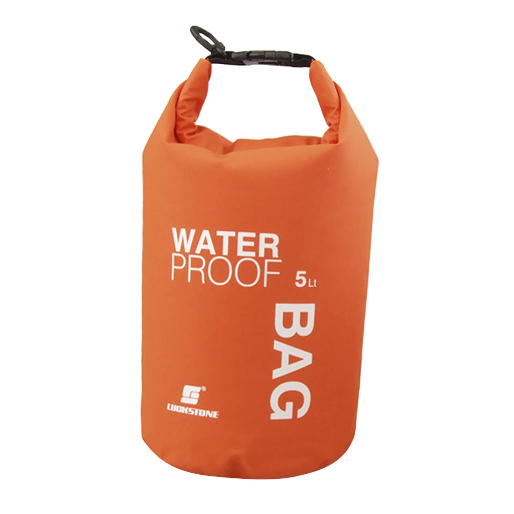 Outdoor Kayaking 2L 5L 10L 15L Waterproof Storage Pouch Camping Rafting River Trekking Floating Sailing Canoe