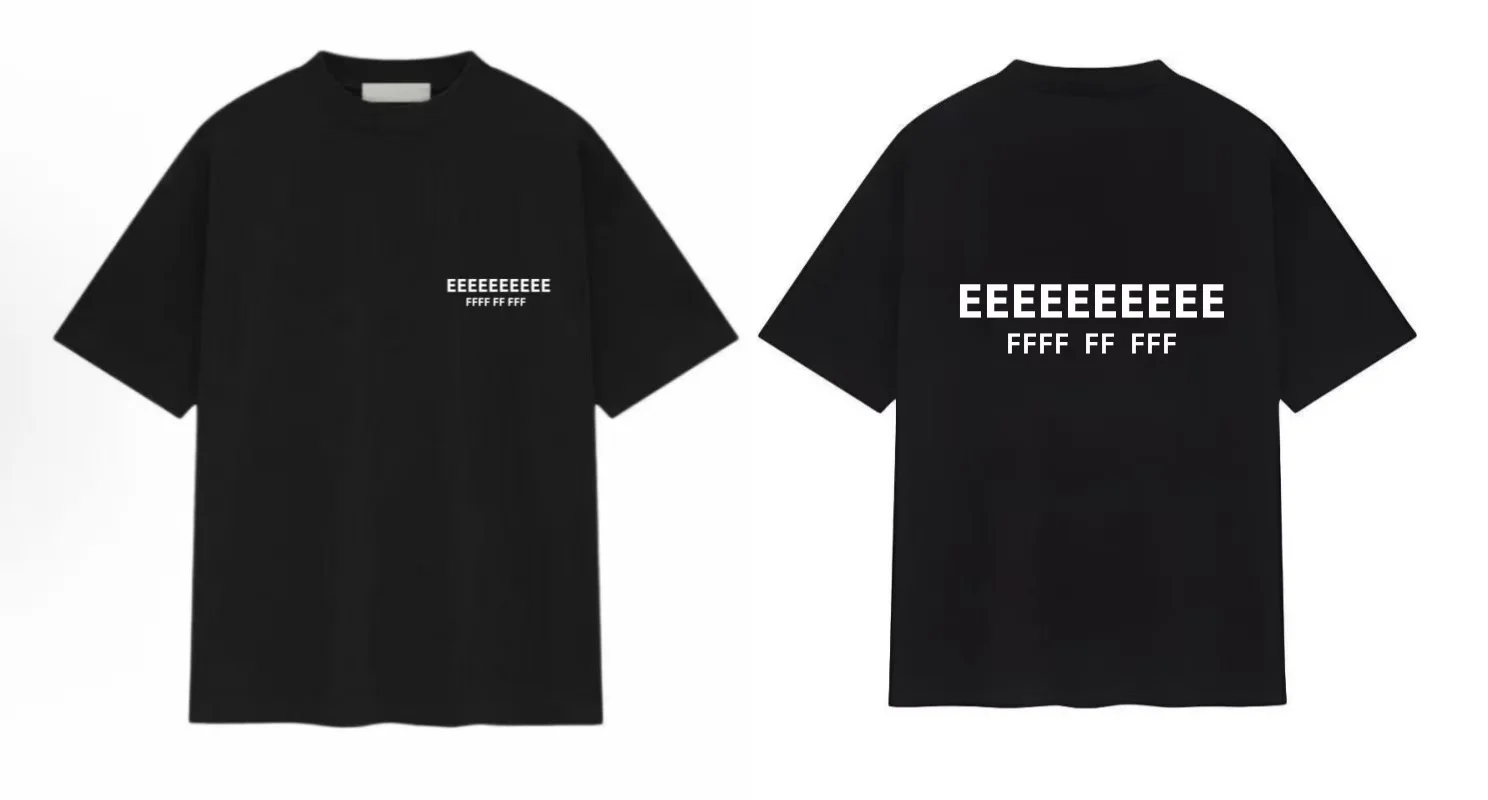 T-shirt-Deep black