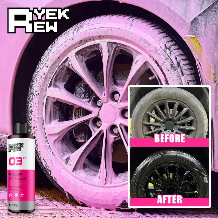 Pink Car Pre-wash Foam Image 4
