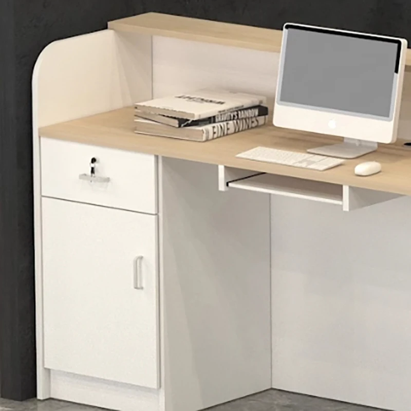 Reception Desks Aesthetics Simple Modern Display Reception Desk Commercial Furniture