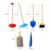 Kids Cleaning Set Spade Rag Role Play Hands on Ability Sweeping Toy for Children for Boys Girls Birthday Gift Party Toy Children 6