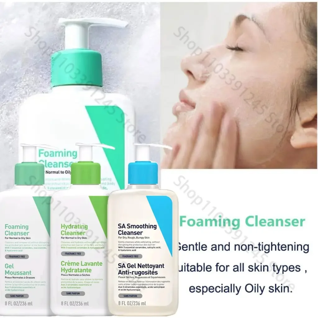 

Foam Facial Cleanser Salicylic Acid Deep Cleansing Facial Care Soothing Acne Oil Control Moisturizing Mild Facial Cleanser Set