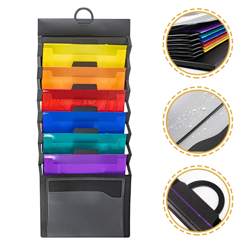 

Organ Bag Storage File Folder Receipt Holder Organizer Wall-mounted Accordion for Document Pp