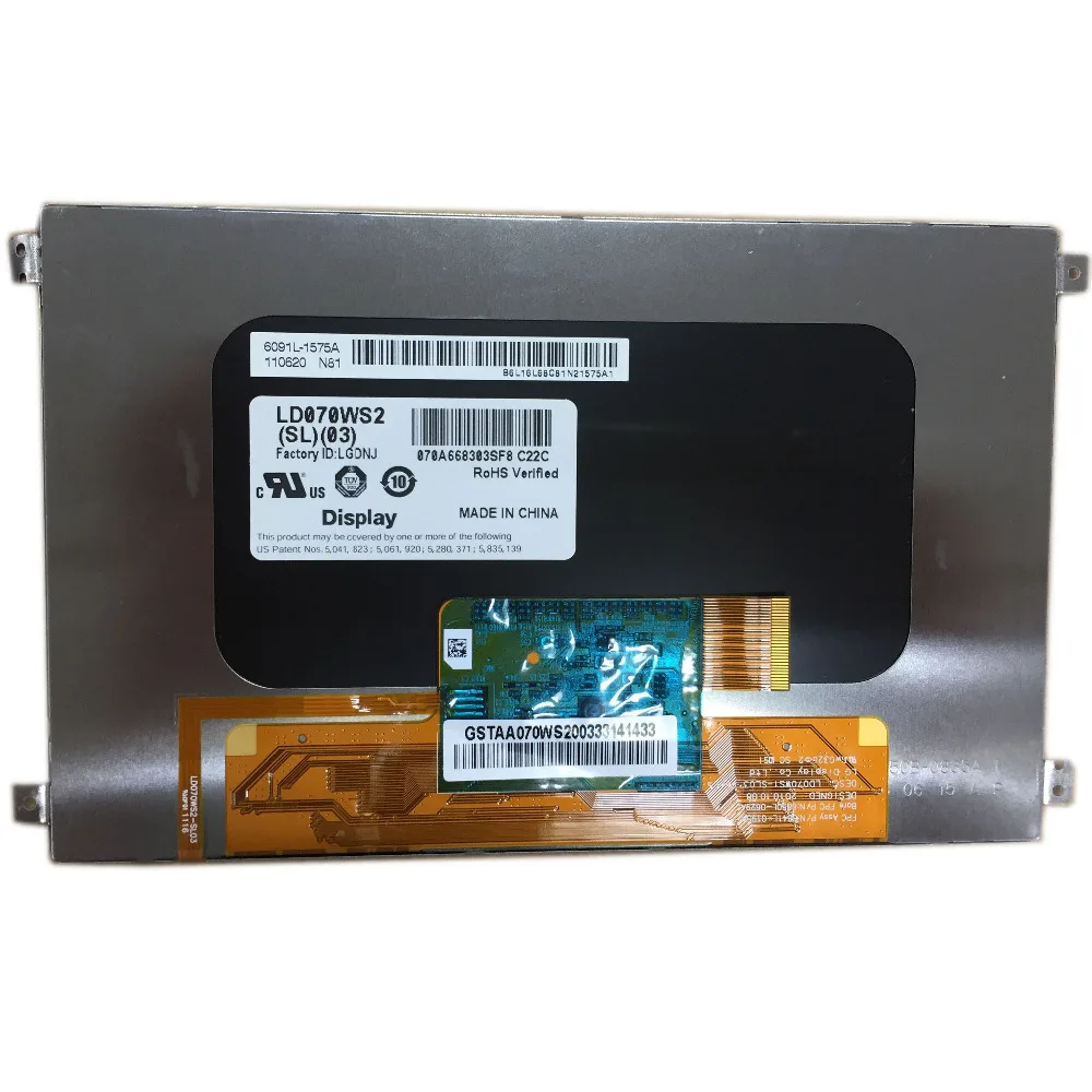 

7-дюймовая панель ЖК-дисплея LD070WS2 SL03 1024X600