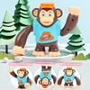 Interactive Electric Dancing Gorilla with Sound and Light Swinging Cartoon Monkey Toy that Moves to Music Performs Dance Moves 2