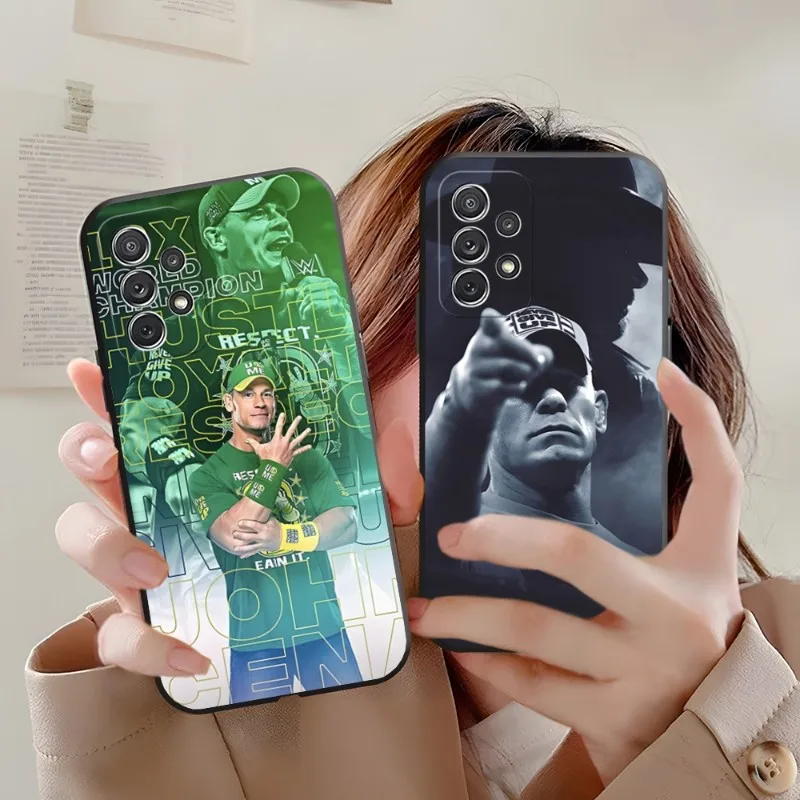 Custodia Per Telefono Wrestling Star John Cena Per Samsung Galaxy S30 S23 S20 S22 S10 S21 S7 S9 S8 Pro Plus Cover Posteriore Ultra Fe