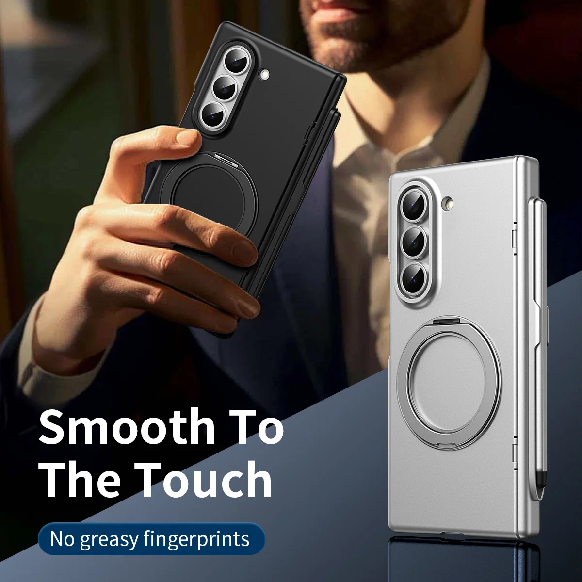 Enhanced Protective Case with Stylus Pen, Magsafe, and 360° Rotation Stand