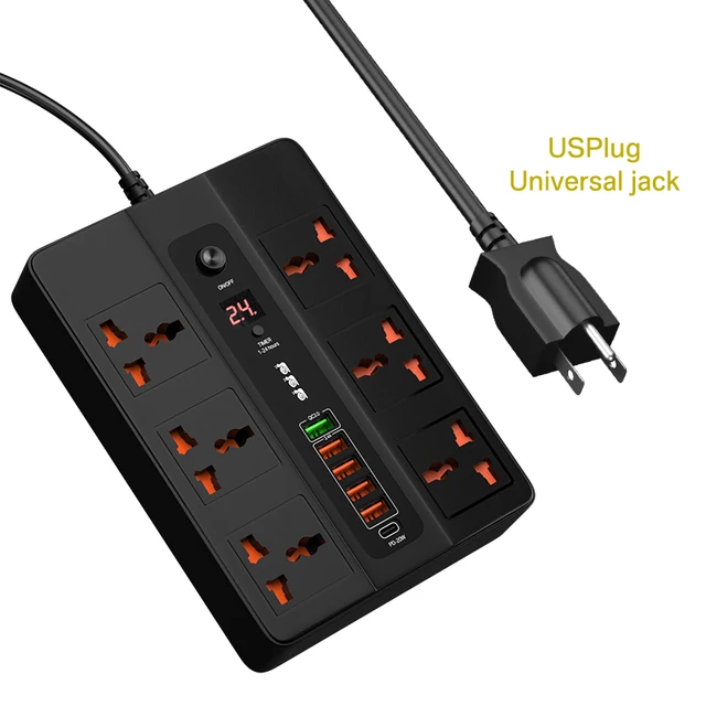 Black US Plug