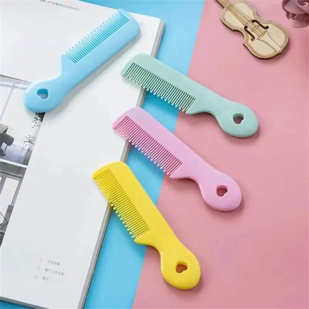 1pcs children cute comb baby girl boy no harm to the scalp kids hair comb little bear animal kid hair accessories scalp cleaner