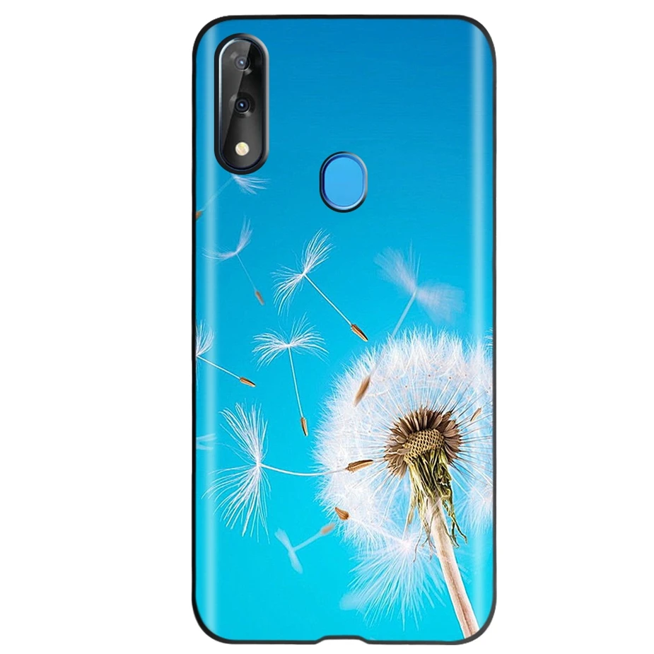 Cute Painted Soft Silicone Phone Case with Matte Bumper Back Cover