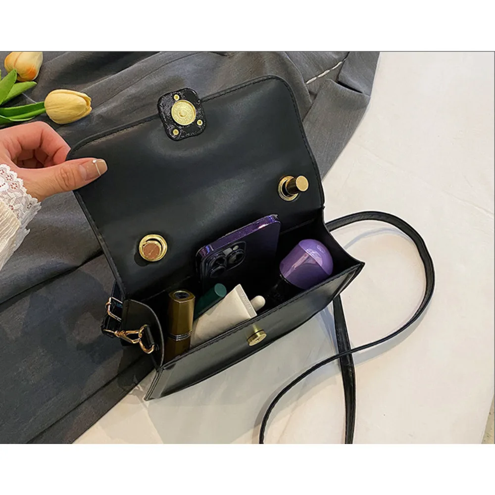 Stile coreano alla moda piccolo quadrato 2024 estate nuovo articolo per le donne, alla moda ed elegante, dolce borsa a tracolla, casual_voghion.com