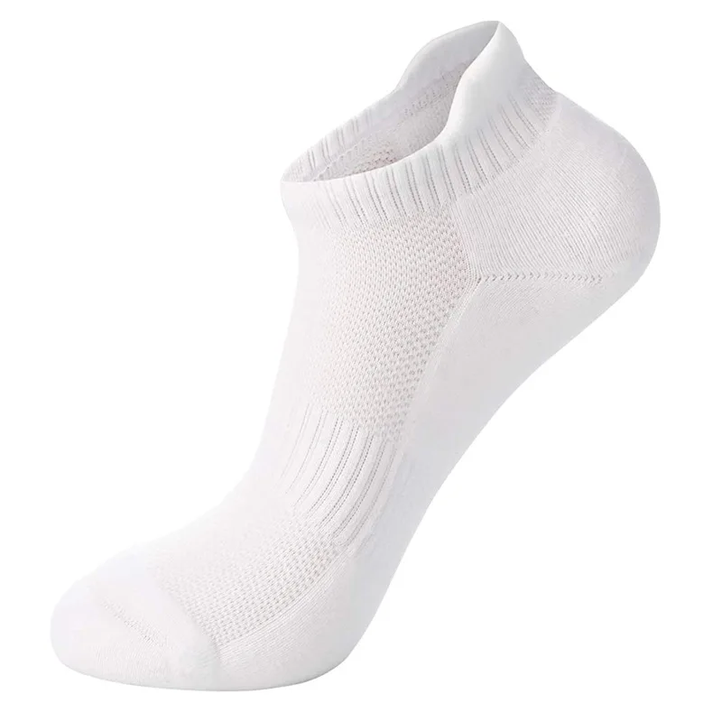  NEZIH 5Pairs Mens Running Socks Casual Breathable Outdoor  Sports Cotton Men's Socks Black White Soft Summer for Male Socks (Color : 3  White 2 Gray, Size : EU38-45) : Clothing, Shoes & Jewelry