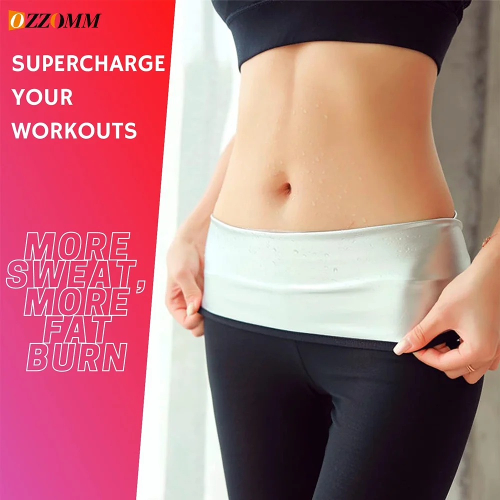 1PC Sauna Sweat Shorts for Women, Slimming Compression Workout Thermo Waist Trainer Slimming Leggings Pants Body Shaper