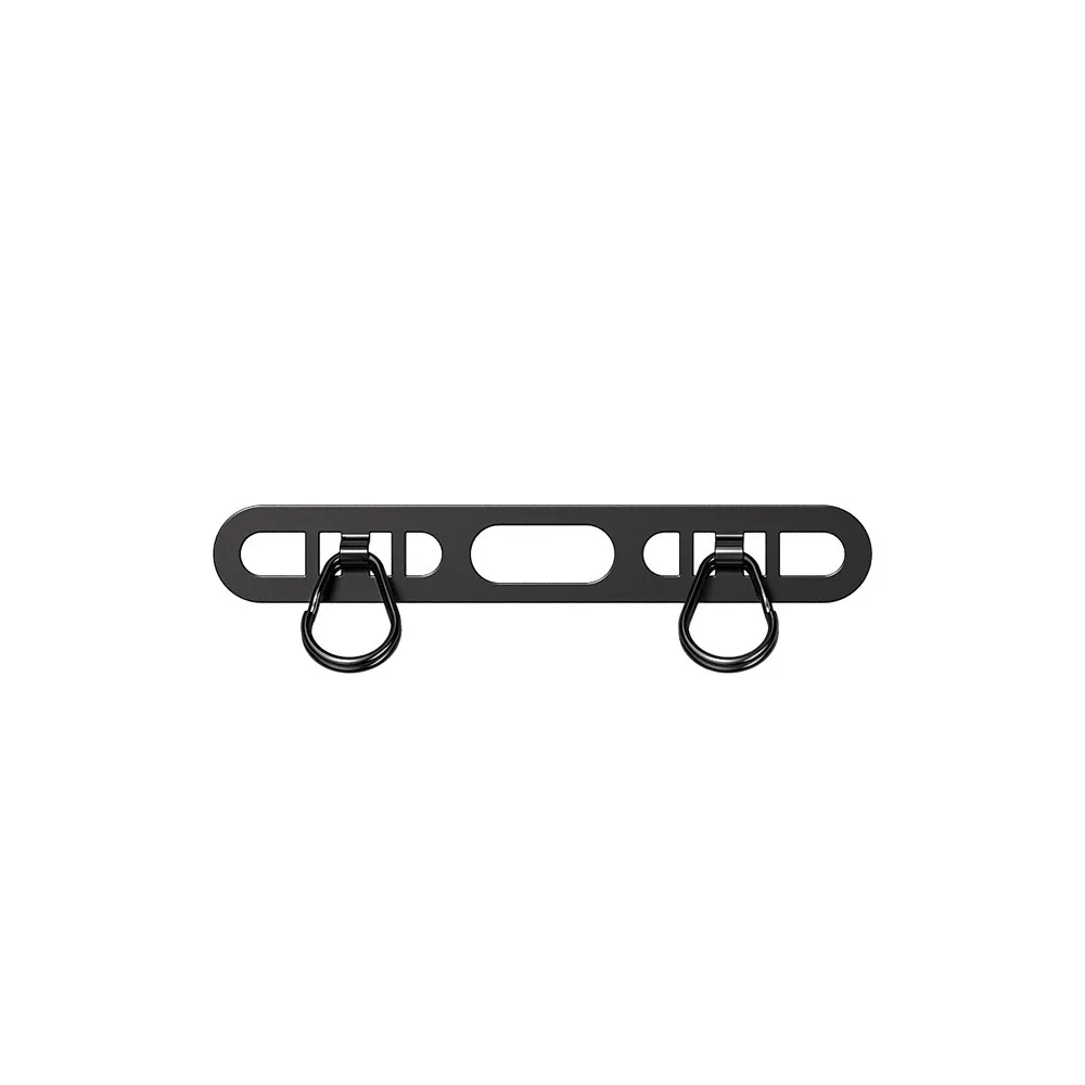 Enhanced Double-Buckle Metal Phone Lanyard Tab with Ring
