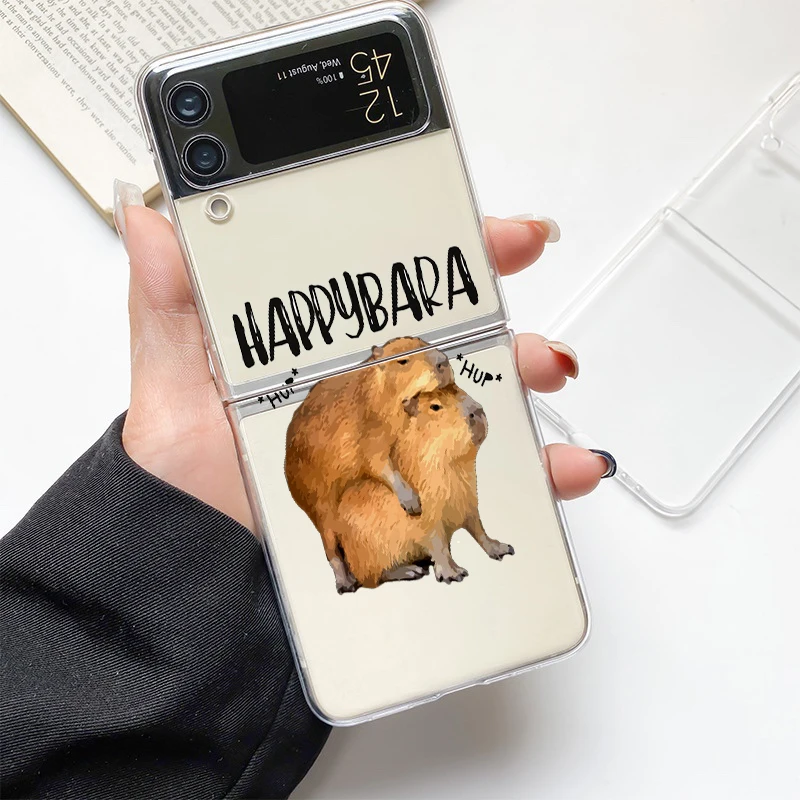 Cute Cartoon Capybara Fashion Phone Case - Funny Gift PC Cover