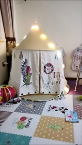 Image for Portable Children's Tent Folding Kids Tents Tipi B 