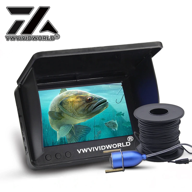 VZb-Fish-Finder-LCD-5-0-4-3-Inch-Display-Underwater-220-Fishing-Camera ...