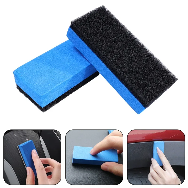 20~1Pcs Car Crystal Sponge Blocks Paint Surface Coated Plating Sponge Block Waxing Polishing Pad Car Wash Detailing Accessories