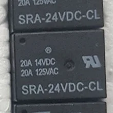 

5PCS 24V Relay SRA-24VDC-CL 20A 5Pins DC24V Power Relay