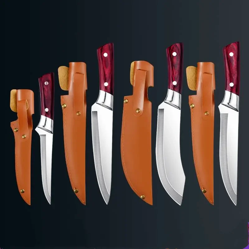 

Stainless Steel Kitchen Knife for Cutting and Peeling, Deboning Knives, Meat Cleaver, Utility Slicing Peeling Knife