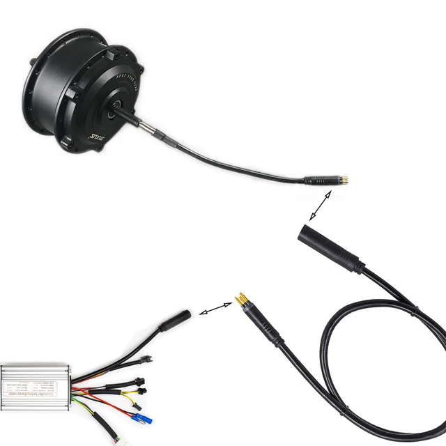 Cavo Prolunga Per Motore Bici Elettrica | 9 Pin | Femmina-Maschio | 600 Mm | Impermeabile - Foto 10