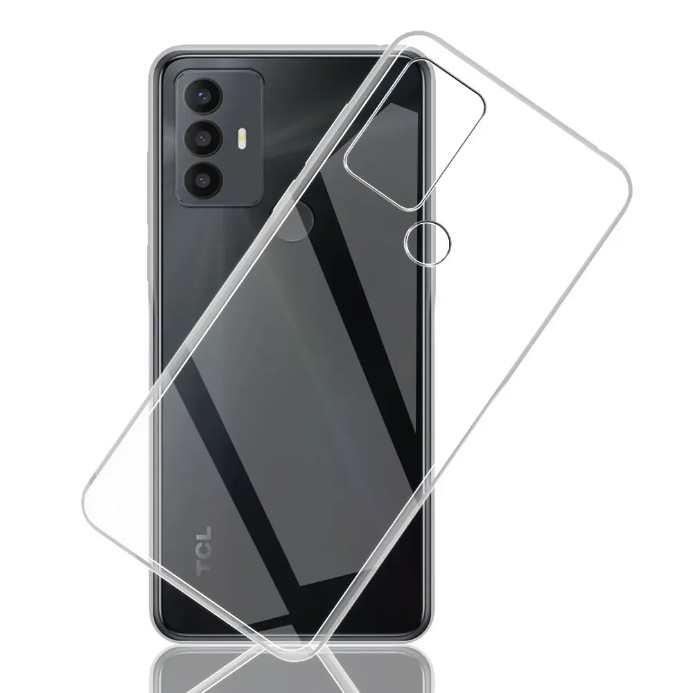 Crystal Clear Silicone TPU Phone Cover - Transparent Protective Case