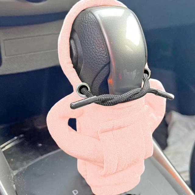 Car Gear Shift Hoodie Cover Sweatshirt Auto Gear Shift Knob Cover Car  Shifter Hoodie Gear Shift Lever Knob Cover for Vehicles - AliExpress