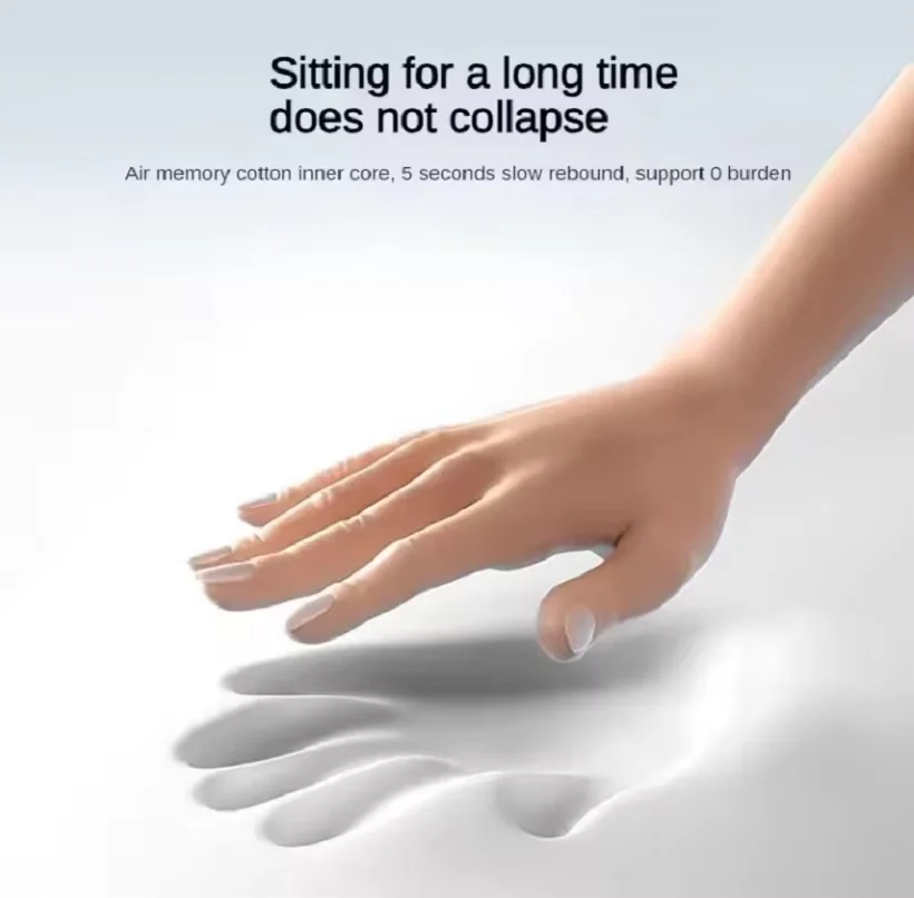 Car Main Driver Seat Booster Seat Cushion Memory Foam Cushion Relief Chair Suitable All-season Booster Universal Comfort Seat