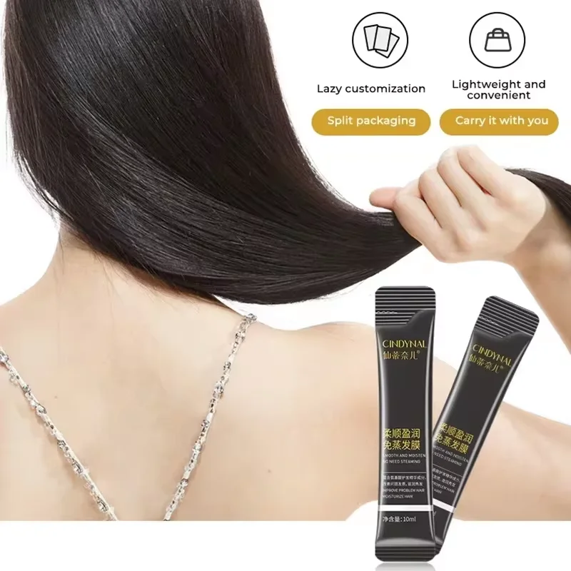 Keratin Collagen Pro Hair Mask Repair Dry Split Ends Frizzy Damaged Deeply Moisturize Soft Smooth Shiny Women Hair Care Products