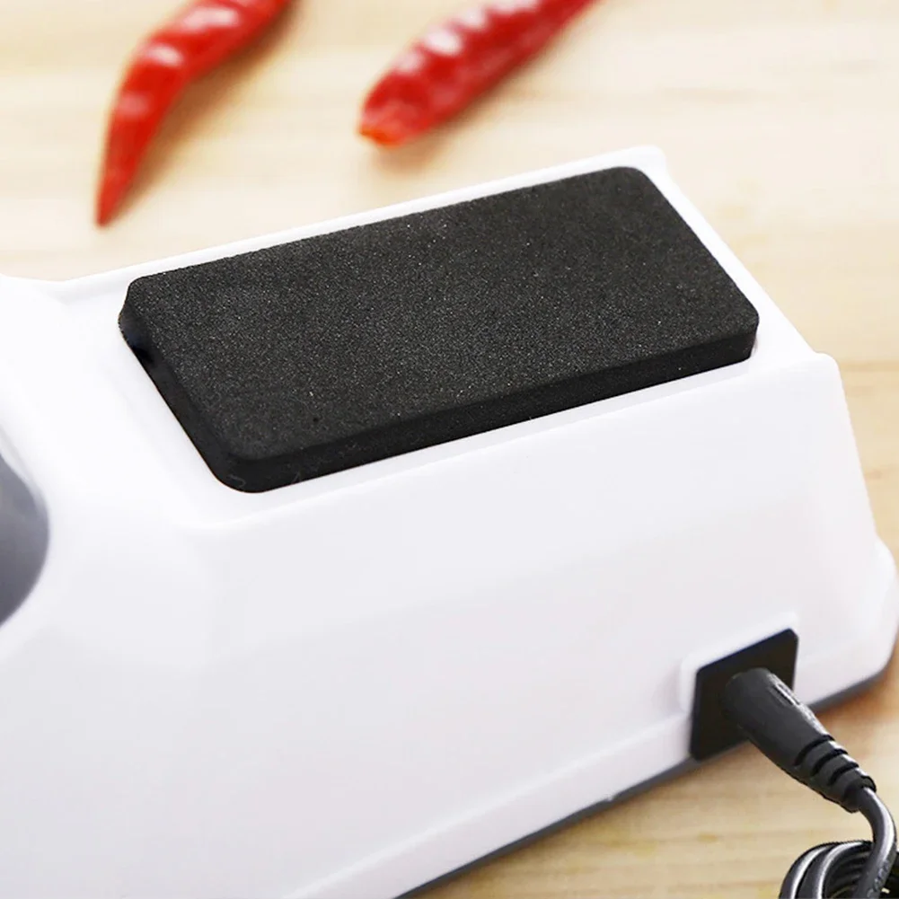 Electric Knife Sharpener Adjustable Automatic Rechargeable