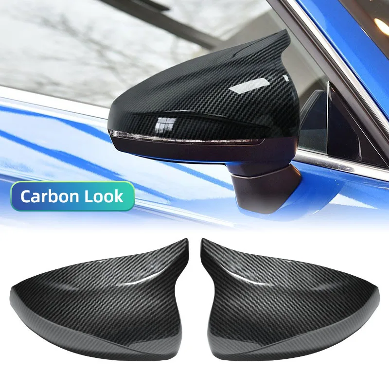 Black Side Mirror Covers for Audi A3-Series (2014-2020)