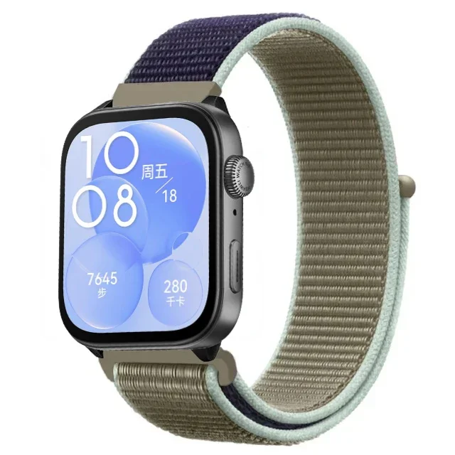 Nylon Loop Sport Strap - Soft Bracelet Band for Smartwatch Accessories