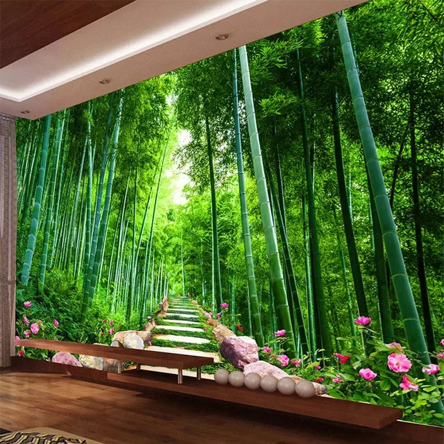 Bamboo Wallpaper & Wall Murals - U.S. Delivery