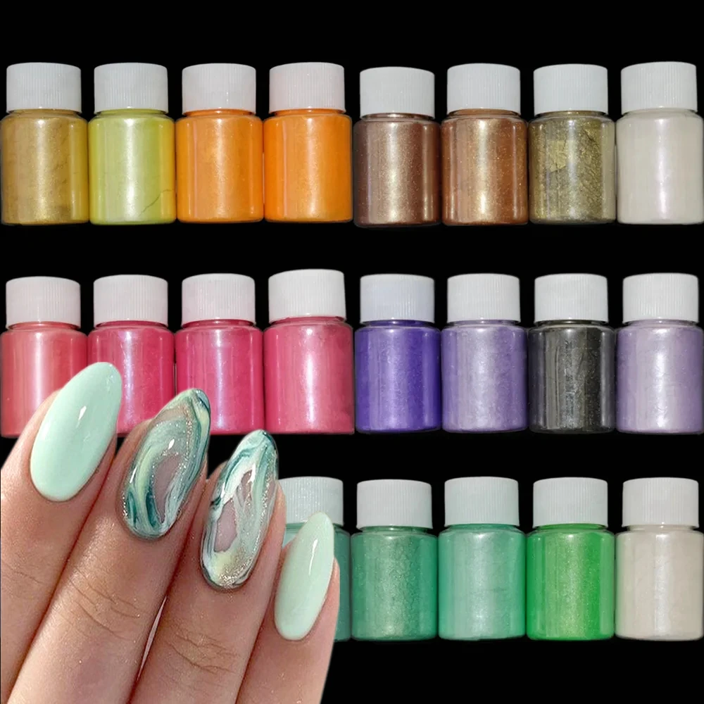 30ml Mermaid Glitter Chrome Nail Powder Holographic Nail Glitter