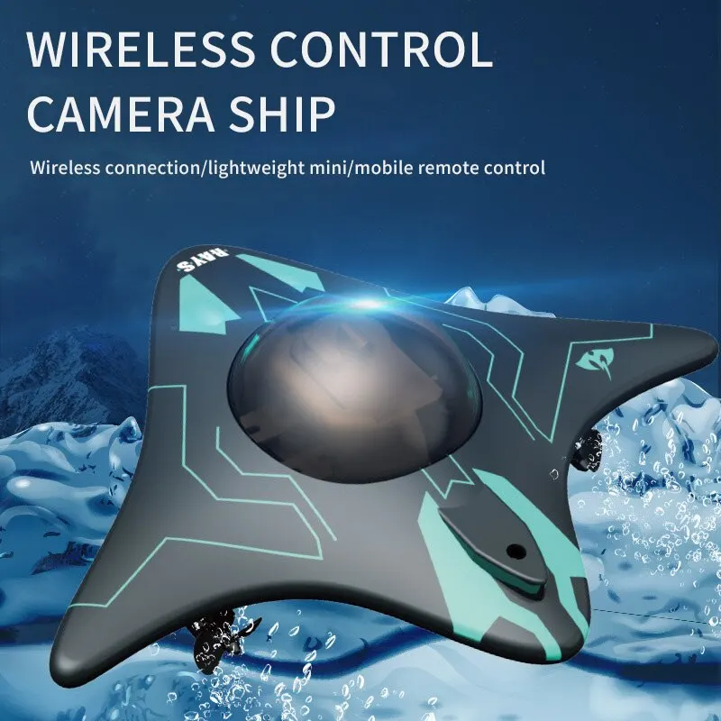Wifi Mobile Phone Remote Control Boat Real-Time Transmission Adult Charging Toy Submarine Model Camera Boat Batfish Speedboat remote control boat