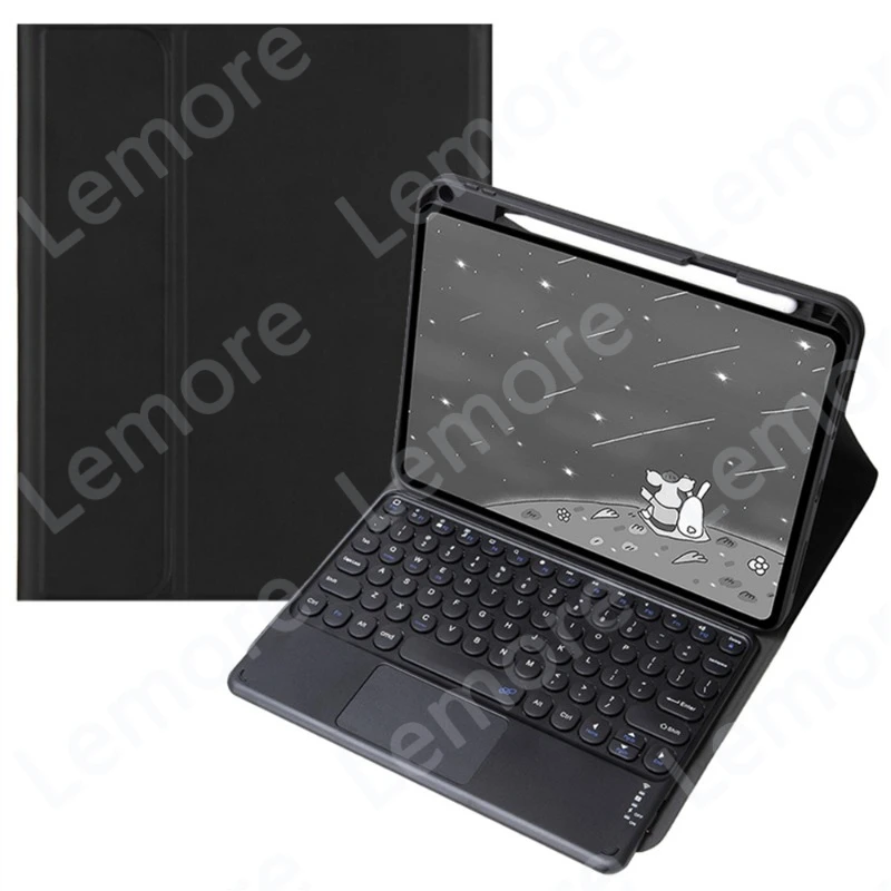 Enhanced Keyboard Case with Trackpad and Pencil Slot