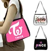 Korean Kpop Twice Women Shoulder Bag Fancy Nayeon Ladies Handbags Girls Crossbody Bags Phone Purse Holder Harajuku Messenger Bag 1