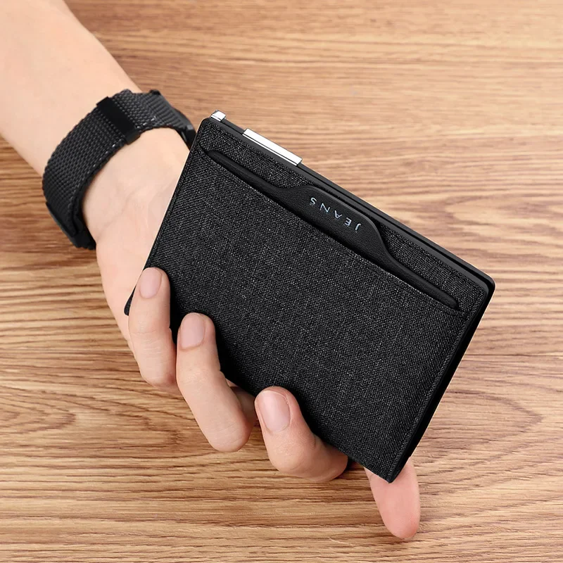 WILLIAMPOLO New Men Wallets Small Money Purses Wallets New Design Dollar Price Top Men Thin Wallet With Coin Bag Zipper Wallet 2