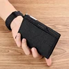 WILLIAMPOLO New Men Wallets Small Money Purses Wallets New Design Dollar Price Top Men Thin Wallet With Coin Bag Zipper Wallet 2