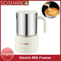 Youpin Scishare Electric Milk Foamer 220V Bubble Coffee DIY Machine Latte Art Creamer Maker Cappuccino Frother Pitcher 1