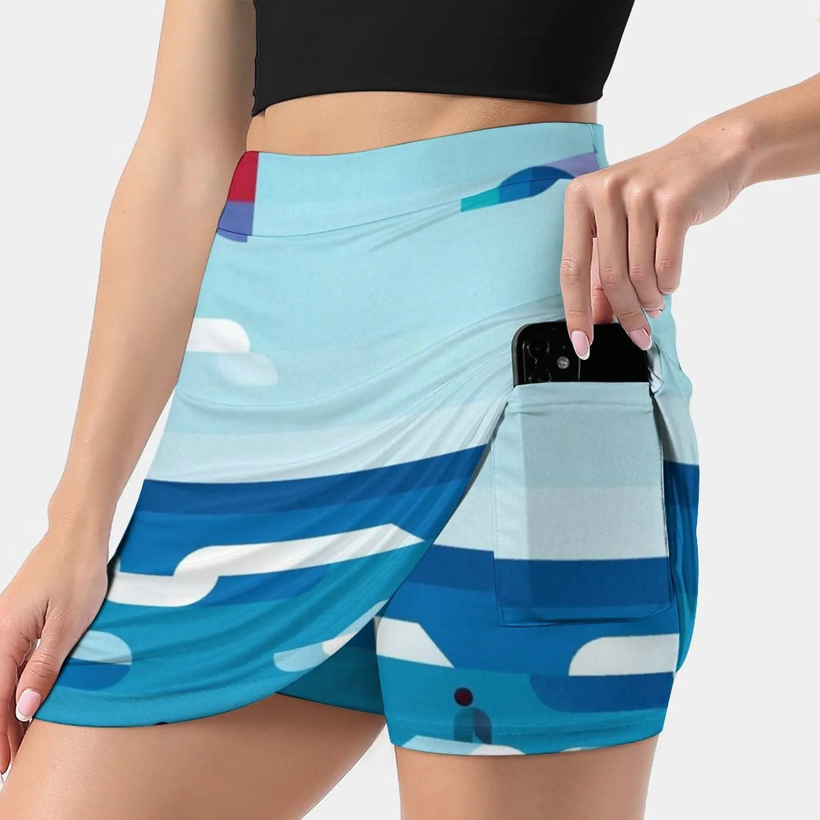 Aquiloni Danza Gonna Da Donna Gonne Cosmetiche New Fashion Gonne Corte Surf Estate Aquiloni Da Mare Kitesurf Sea Heat Wing