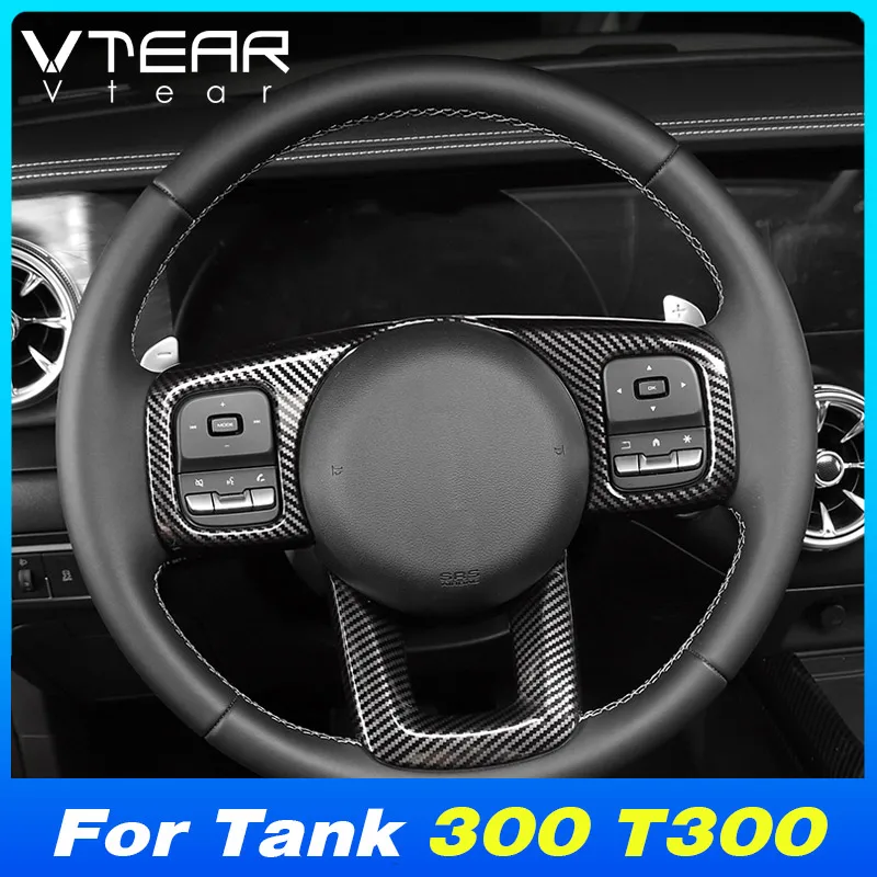 Vtear Coprivolante Per Auto Trim Decorazione Dettagli Interni Accessori Antigraffio Parti Per Serbatoio Wey Gwm 300 T300 2023