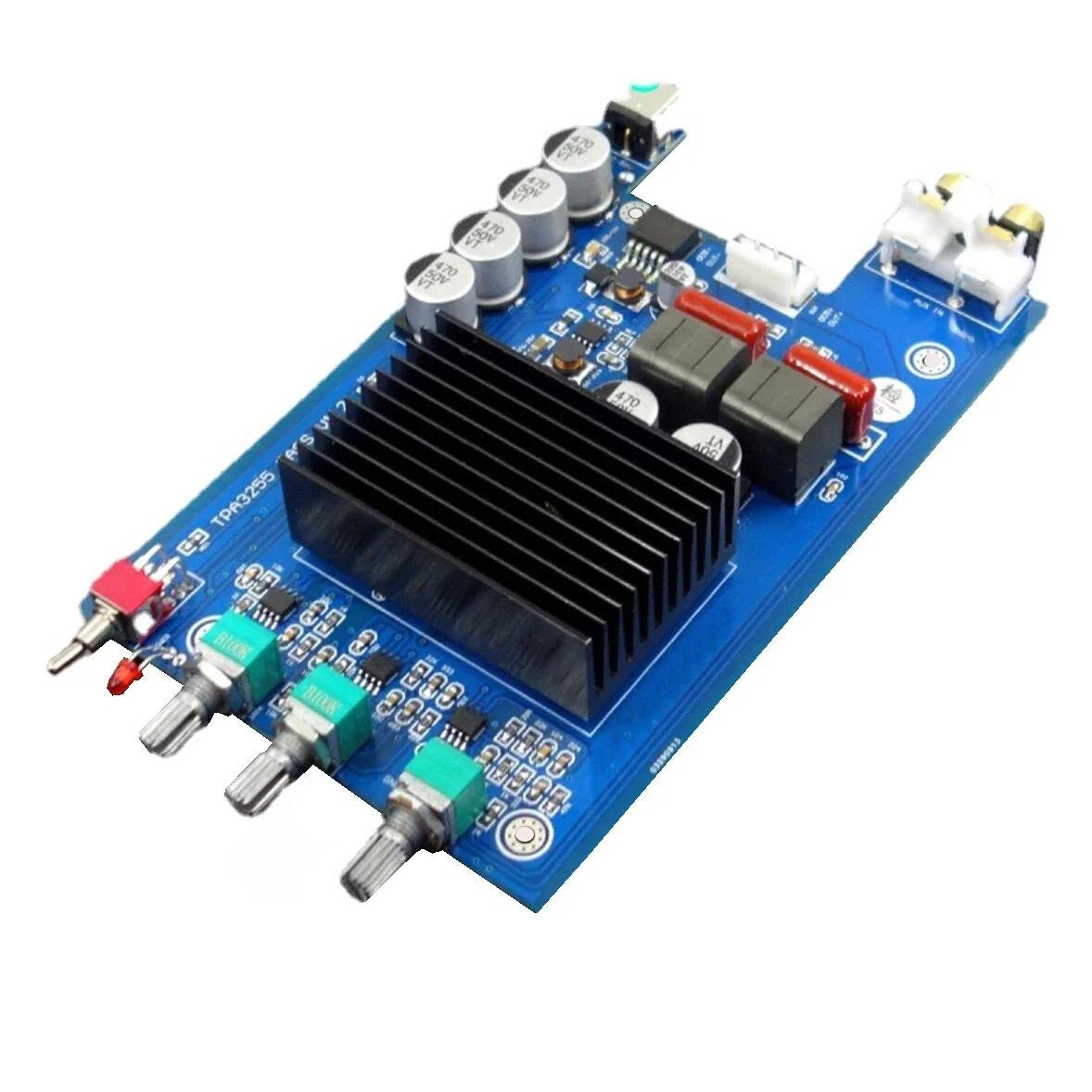 HIFI TPA3255 Class D 600W Subwoofer Digital Power Amplifier Board Low Frequency Adjustable DC 19V-50V