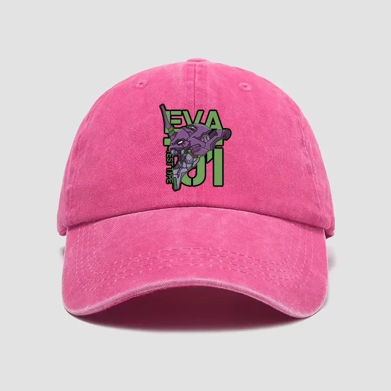 Neon Genesis Evangelion Cartoon-Inspired Baseball Hat - Festival Gift Edition