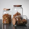 Storage Jars Glass Sealed Jars Bottles Tea Herbs Dried Fruit 4