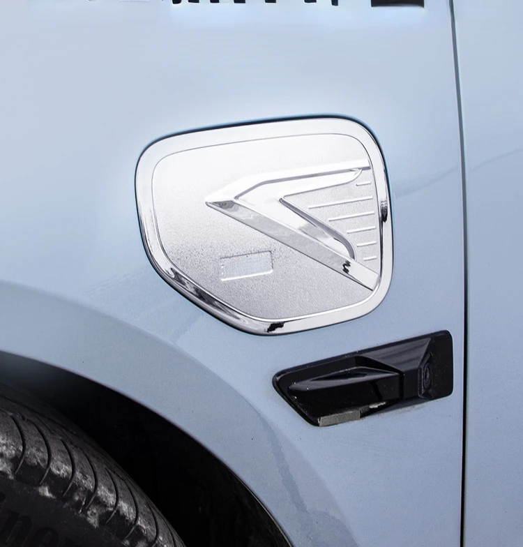 

Suitable For ZEEKR 001 2021 2022 2023 Mirror Face Silvery Car Charging Cover Decorative Sticker